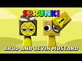 I MADE SPRUNKI MUSTARD | How to make Sprunki Brud and Jevin Mustard papercraft | DIY Sprunki craft