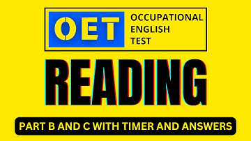 oet reading sample for nurses | OET 2.0 Online Classroom