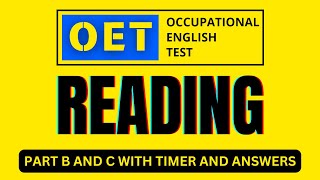 oet reading sample for nurses | OET 2.0 Online Classroom