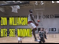 Zion Williamson PUNCHES 360 Windmill In Game! Chandler Lindsey Puts On Dunk Show In Playoff Matchup!