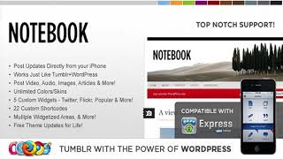 WP Notebook WordPress Theme | Themeforest Website Templates and Themes