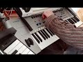 Synth Riffs on Novation KS5 VA Synthesizer ! 09_03_2023