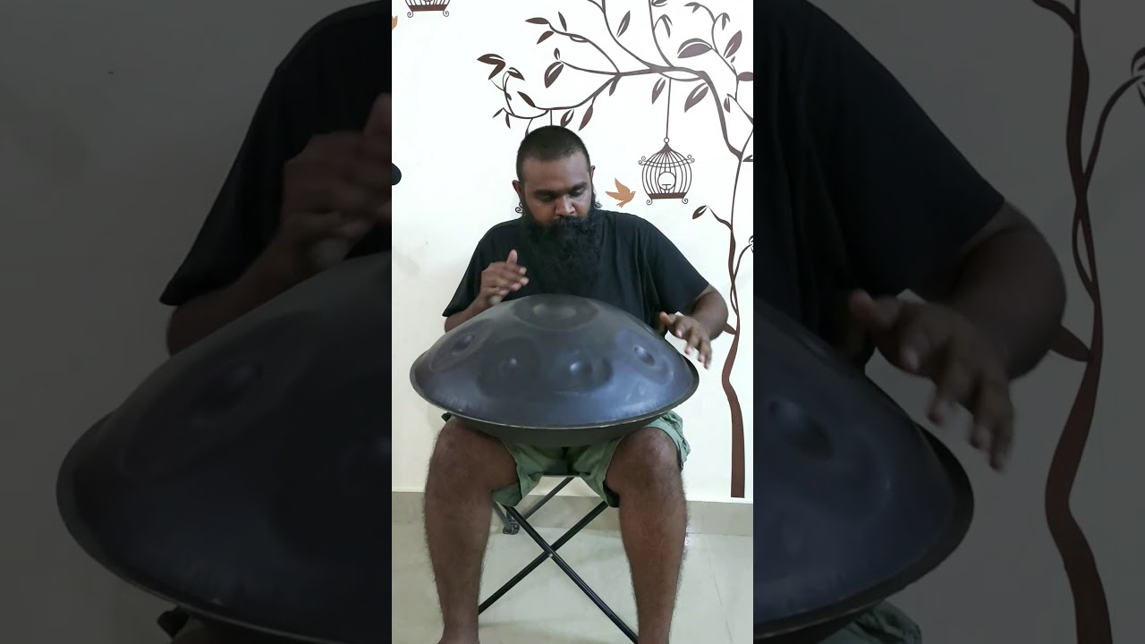 Chirp Handpans Studio Session featuring Pramoad Venkat on C# Mystic Handpan