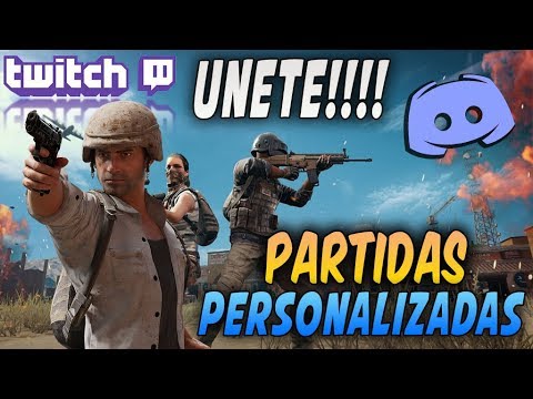 ÚNETE!!!! - Links en la descripcion!!! - PUBG Partidas personalizadas