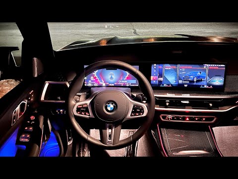 2023 BMW X7 M60i - POV Night Driving Impressions