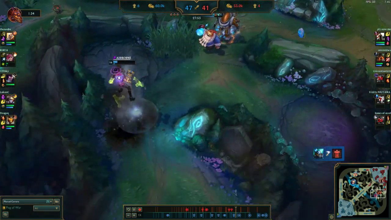 BEST SUPPORT YET! | 2v5 League of Legends | THE GREAT RUN