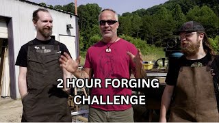 2 Hour Forging Challenge w/Charles Lionheart & Tristen Knight | PART 1.