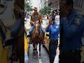 Crazy Cowboy Parks His Horse in NYC 😂
