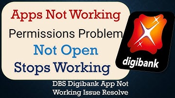 How To Fix DBS Digibank App not working | Not Open | Space Issue | Network & Permissions Issue