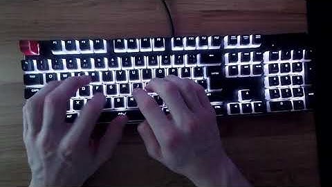 What a 300$ keyboard *can* sound like... | Stock gmmk with glorious pandas sound test