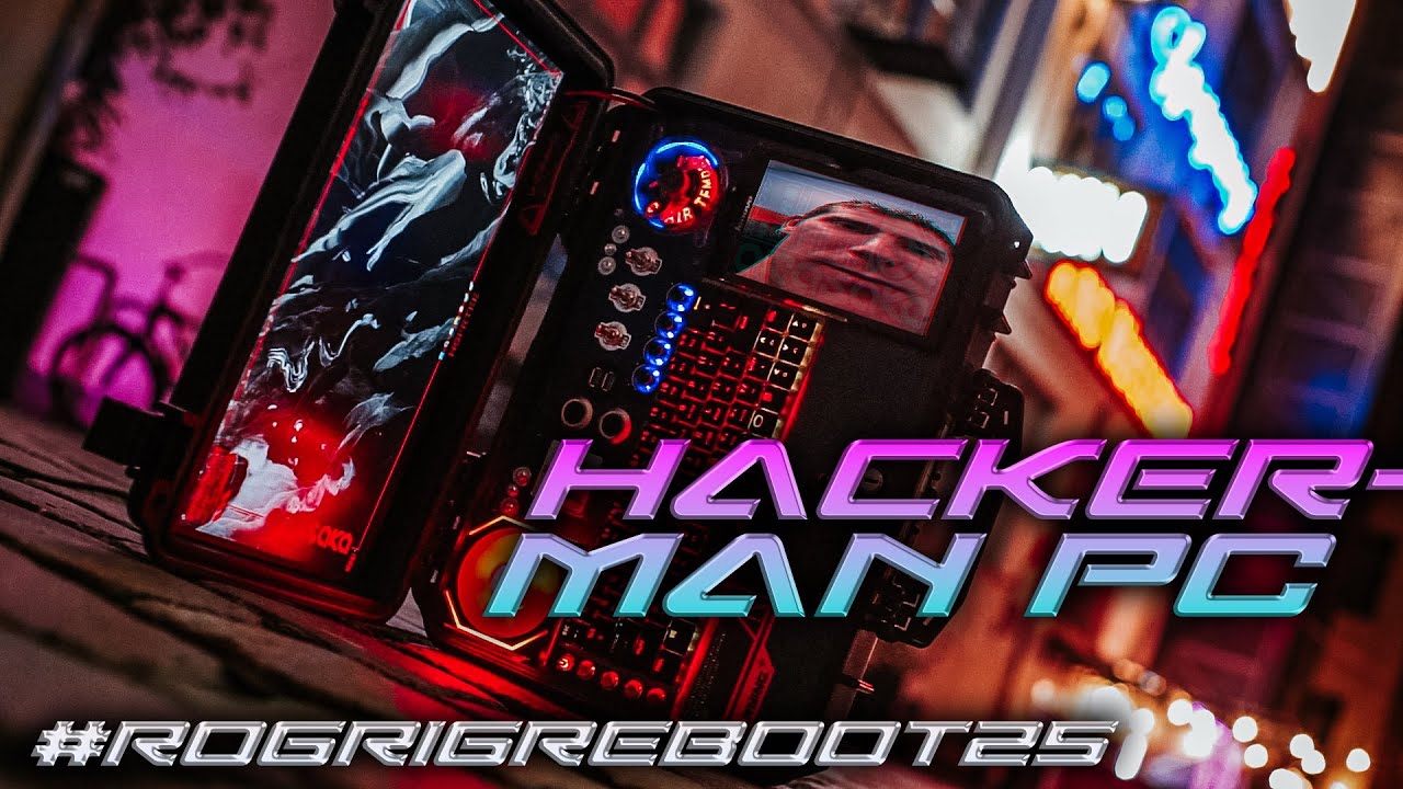 Heavy Duty Luggable CyberDeck #ROGRigReboot25