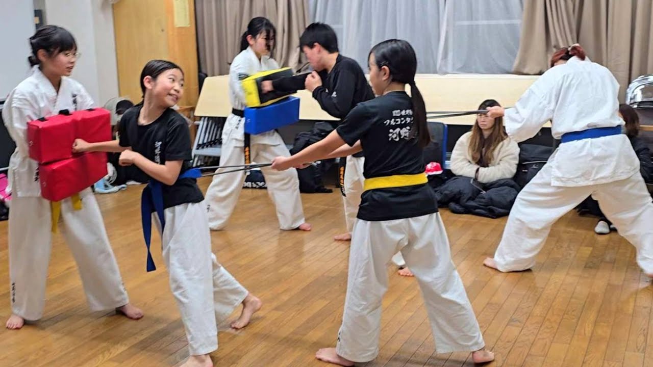 攻撃力アップトレーニングと組手