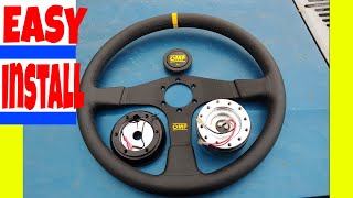 Installing OMP Steering Wheel With Quick Release in my Mazda B2200