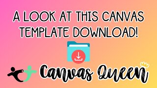 Preview My Canvas Course Templates from the Canvas Queen TpT Shop | Step-by-Step Guide by Canvas Queen 276 views 5 months ago 57 seconds