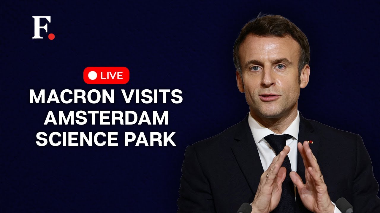 Macron LIVE : Macron Gives A Speech To The French Community In Netherlands | Macron in Netherlands