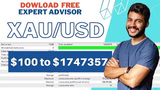 High Profit Trading on XAU / USD | BEST GOLD EA Aura Black | Download Free Expert Advisor