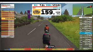 Тренировка в ZWIFT. 26 января 2023 г.  Блоки