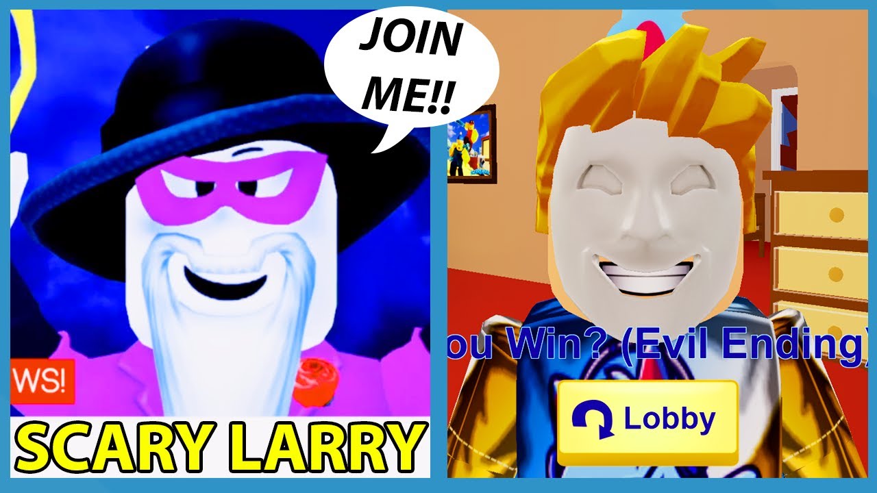 We Joined Scary Larry S Team Roblox Break In Youtube - roblox break in scary larry