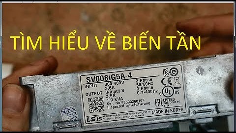 Tìm hiểu về biến tần