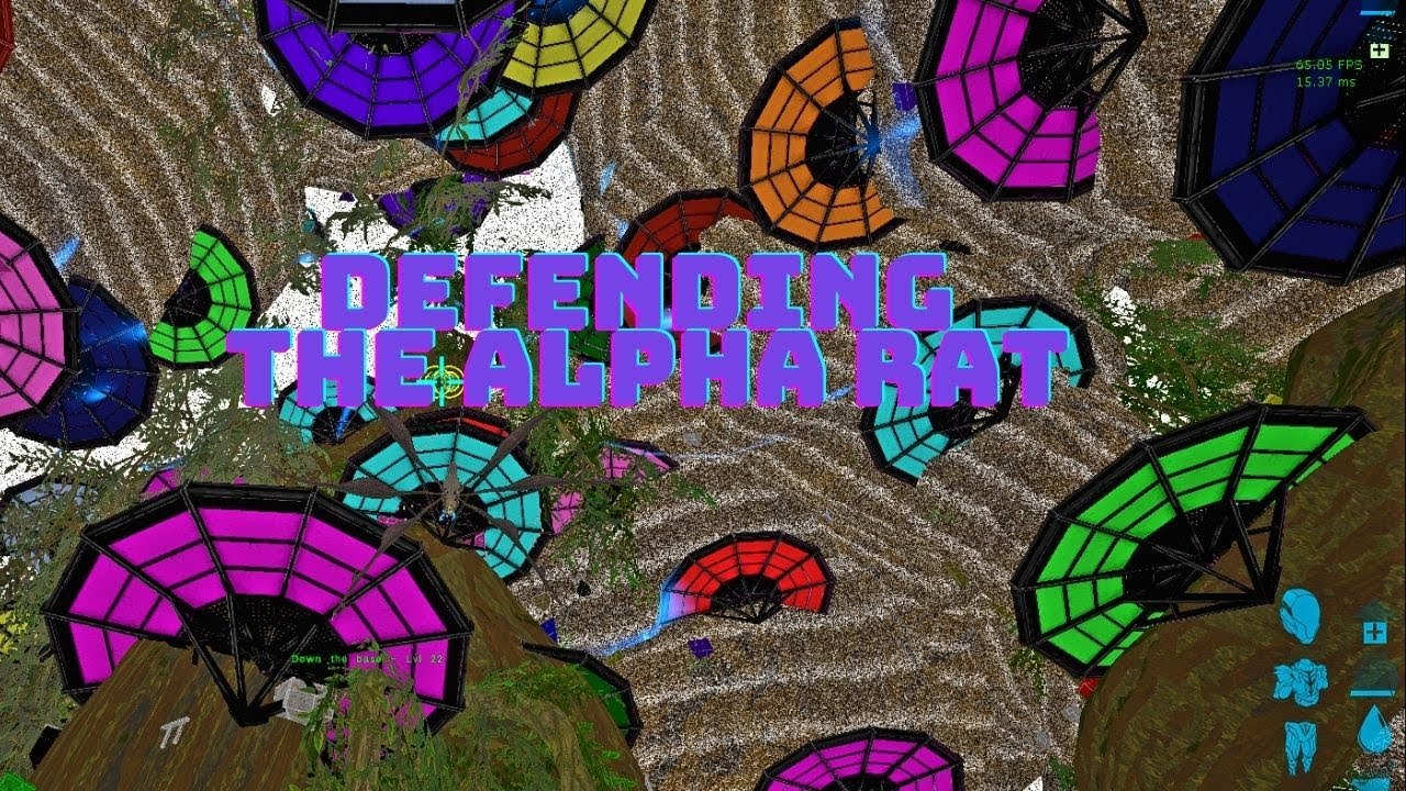 Ark Official Small Tribes | Defending the Alpha rathole | Dingus