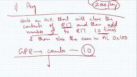 Microprocessor and Microcontrollers Lecture 14