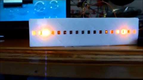 arduino knightrider lights 3d printed enclosure