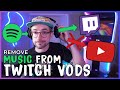 Remove music from twitch vods with obs  fully automatic protips
