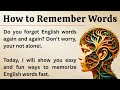 How To Remember Everything Boost Your Memory Graded Reader Improve Your English