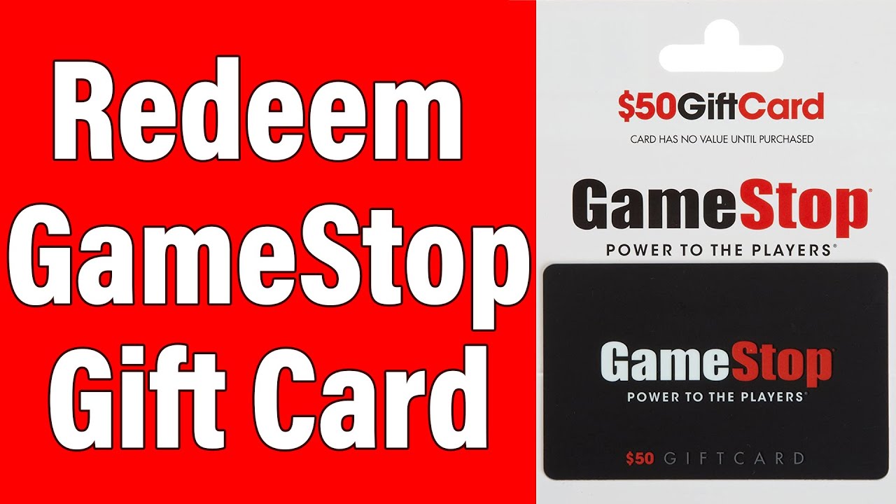 How To Redeem GameStop Gift Card 2021 Use Promo Code / Gift Code In
