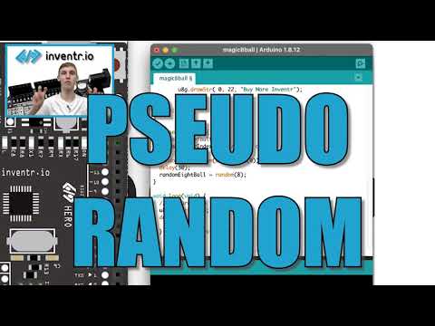 Magic 8 Ball Tutorial with an Arduino 128x64 OLED Display (Code in Description)