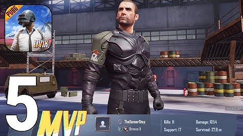 PUBG MOBILE Gameplay Walkthrough Part 5 - Victor Winner Winner Chicken Dinner MVP [iOS/Android]