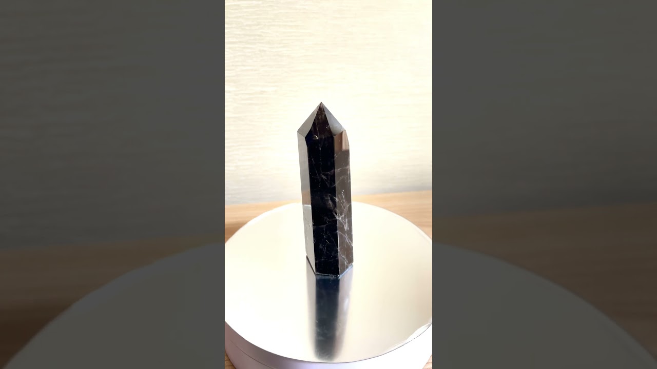 モリオン(黒水晶)原石ポイントパワーストーン【完全天然石】エネルギー