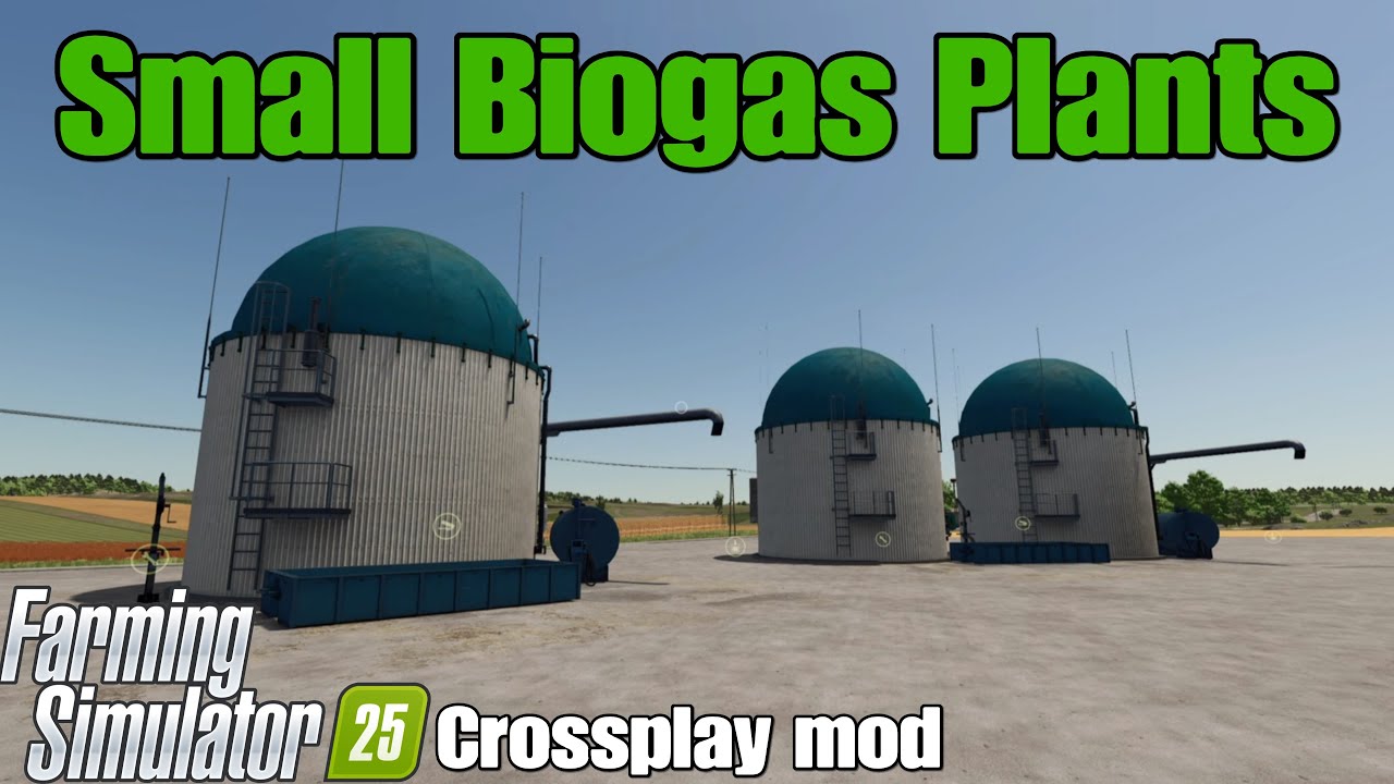 Small Biogas Plants / FS25 crossplay mod