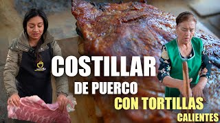 Preparamos Costillar de Puerco y Tortillas Calientes