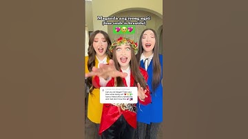 Thumbnail of Megan Name Song In Filipino! 🇵🇭🥰🇺🇸 K3 Sisters #shorts #philippines #filipino #tagalog #song