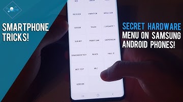 ANDROID HIDDEN FEATURE MENU! SECRET PHONE MENU TO TEST HARDWARE SAMSUNG!