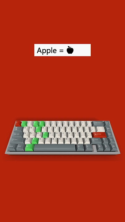 Apple 🍎 | Unicode Shortcut Key (Code 1F34E) | #computer #Symbol #typing #keyboard #tricks