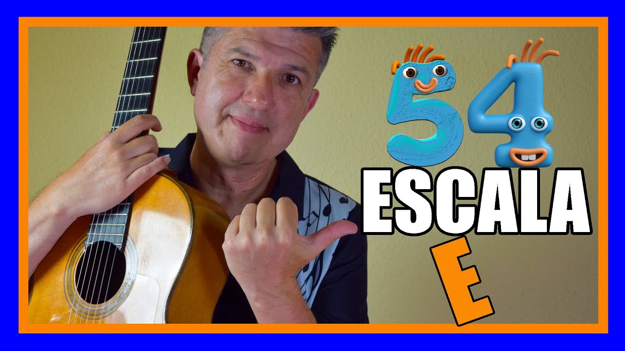 🔴Clases de Guitarra DESDE CERO🎸ESCALA Mi Mayor[Lección 54] Método M2