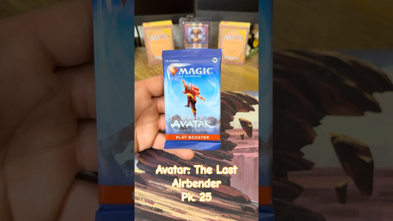Opening a Play Booster of Avatar: The Last Airbender