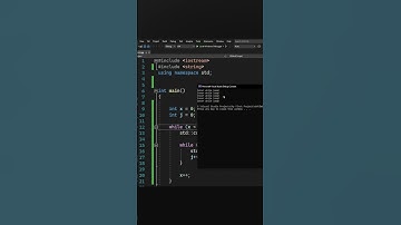 C++ Programming: Make Sure You Know This When You Use Nested While Loops! #shorts