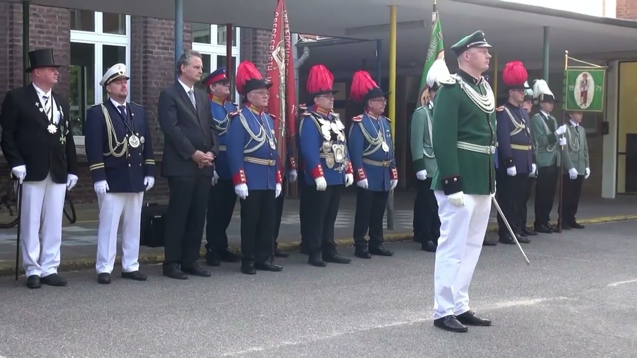 Schützenfest 2024 Mönchengladbach Waldhausen, Zapfenstreich