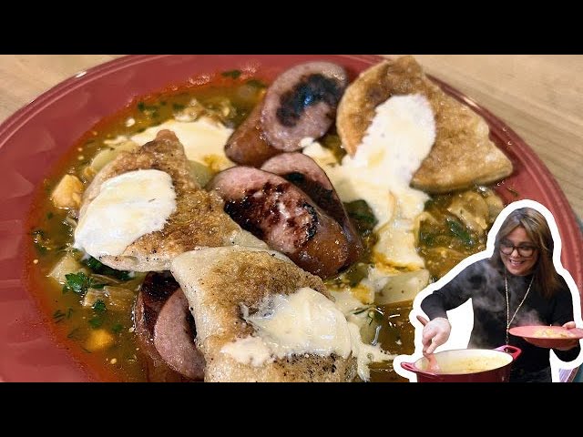 How to Make "Sauer" Stew with Crispy Pierogi | Rachael Ray | Rachael Ray Show