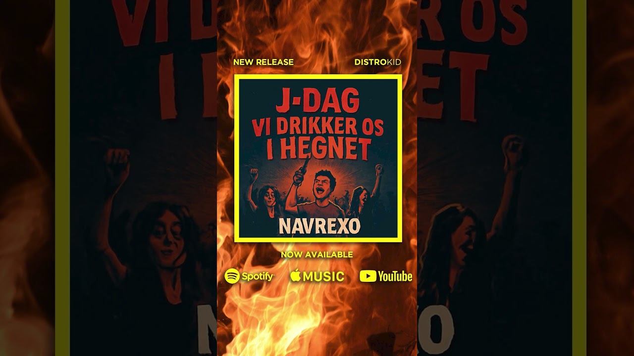 J-dag - Vi Drikker Os I Hegnet - Navrexo - Album Ude Nu 6 Tracks