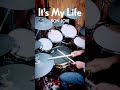 BON JOVI - It's My Life (Drum Cover) #Shorts 叩いてみた