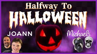 JOANN Fabric & Michaels Halfway To Halloween 2024 New Decor Shopping Walkthrough! Code Orange!