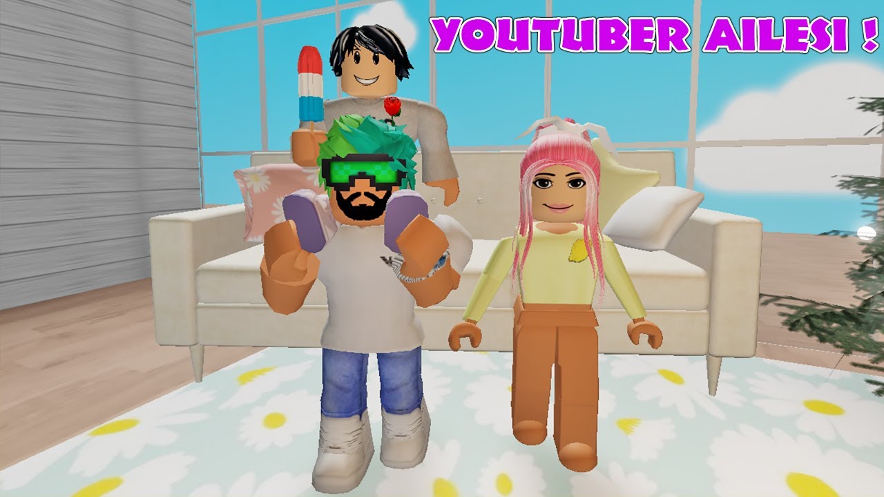YOUTUBER AİLESİ ! 👶🏼 / Welcome to Bloxburg Roleplay