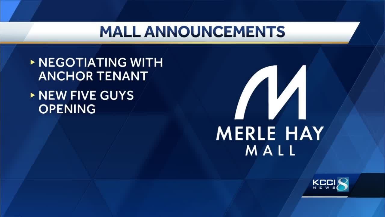 Merle Hay Mall announces several new additions, including a Five Guys