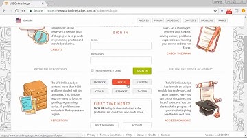 create new uri online judge user account in bangla