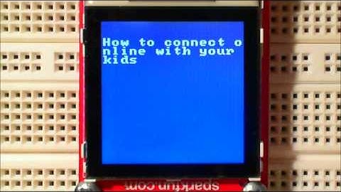 RSS news feed on mbed & Nokia LCD