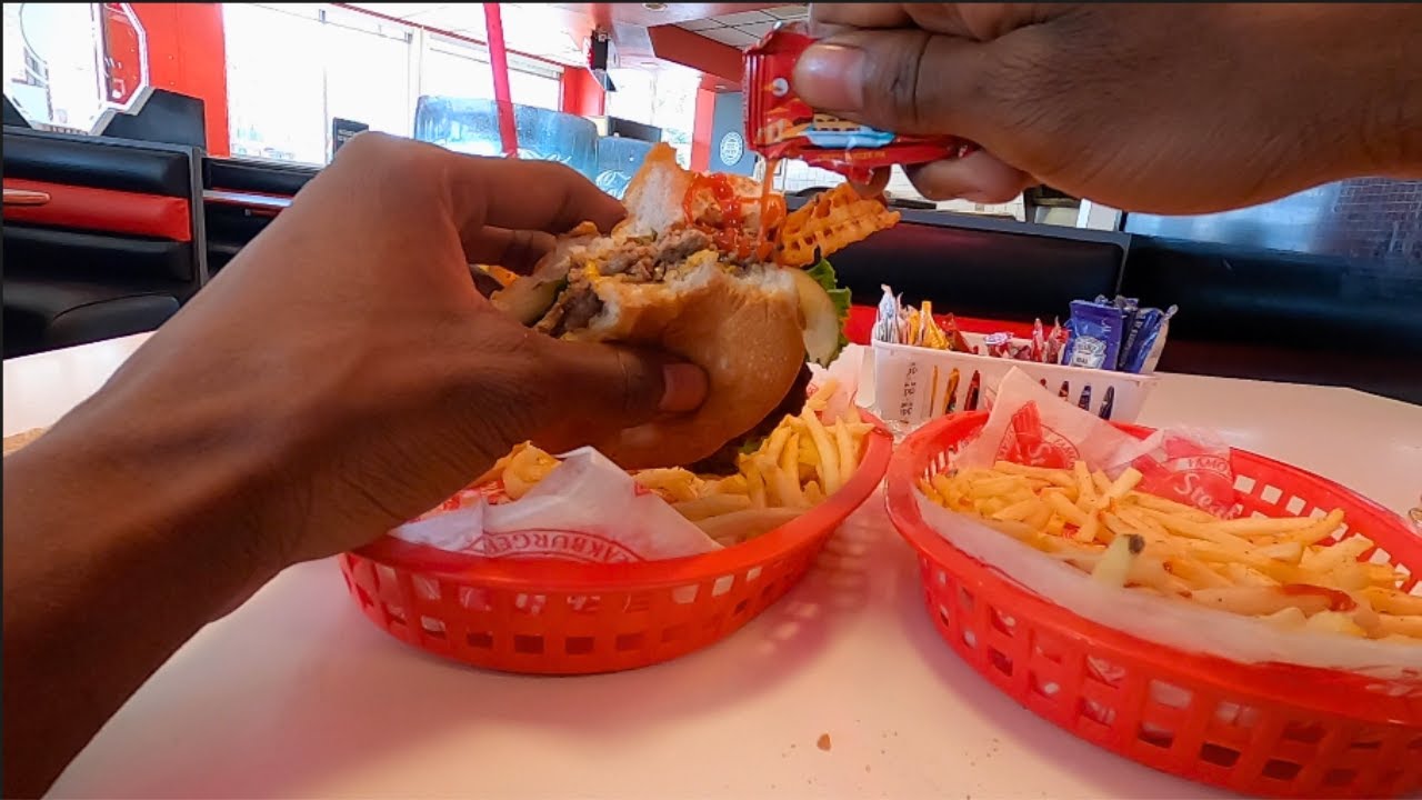 POV Steak N SHAKE GETS IT WRONG (Bacon DOUBLE w/ Cheese)